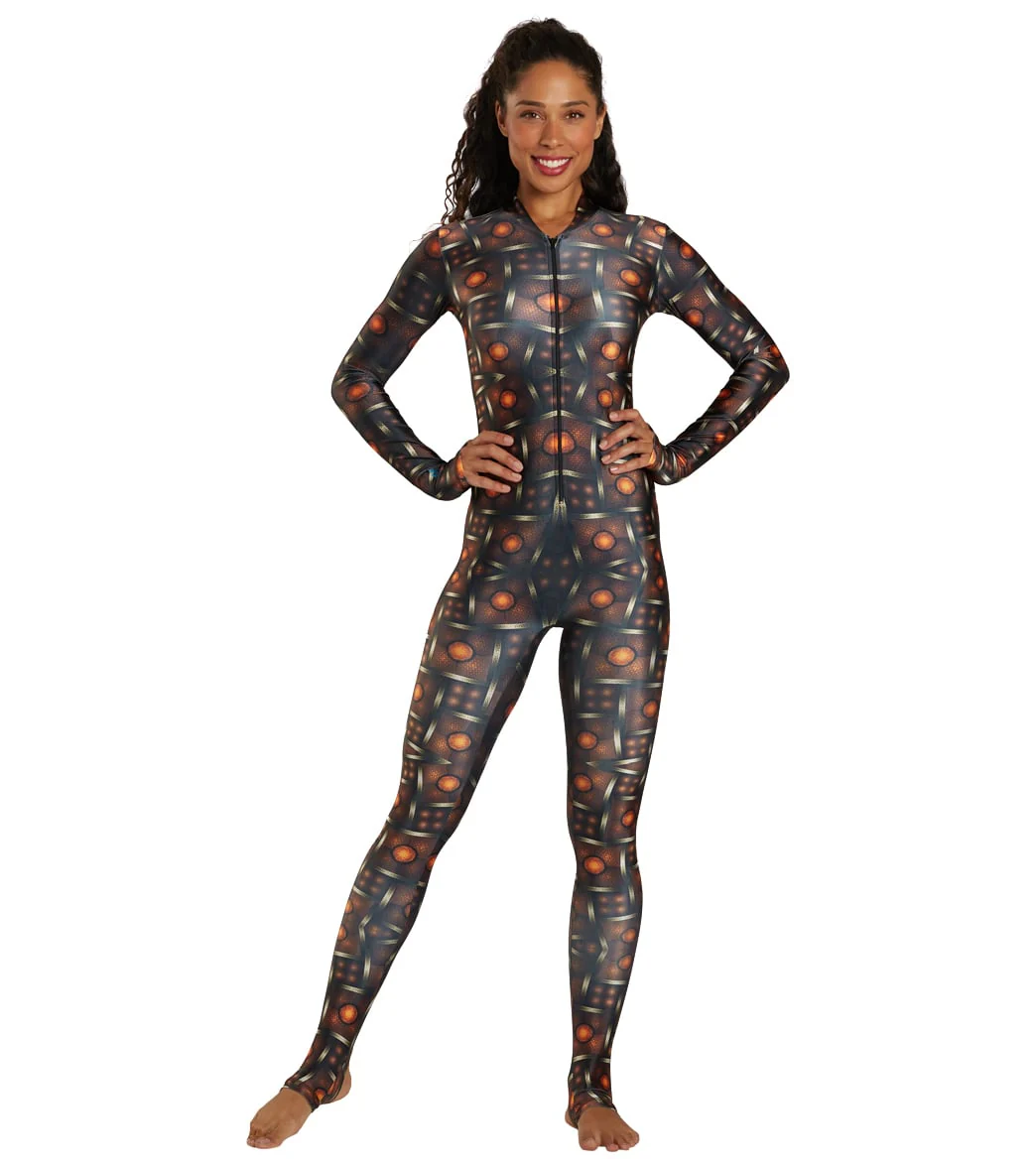 SlipIns Women's Power House Zippered Unitard - Image 6