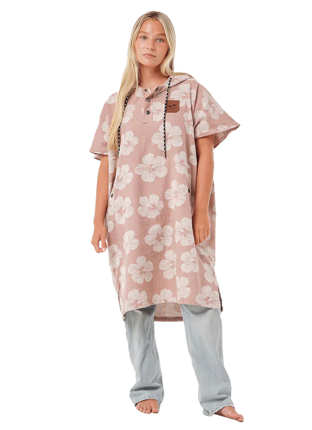 Slowtide Hau Fouta Lightweight Turkish Poncho - Image 2