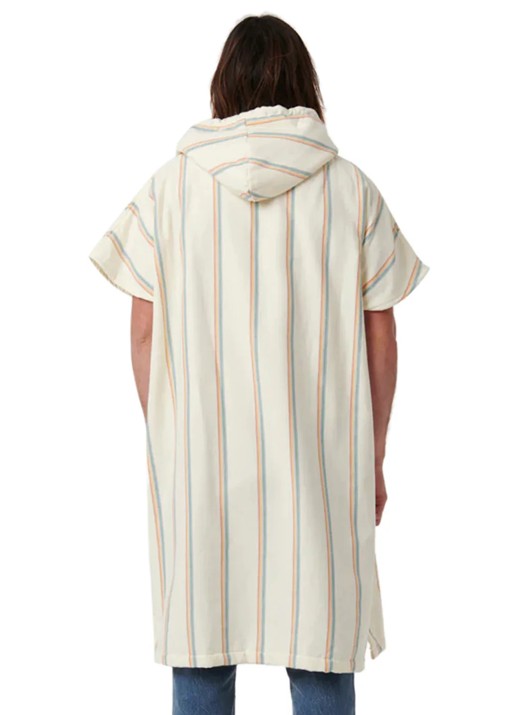 Slowtide Unisex Baja Stripe Fouta Changing Poncho - Image 8