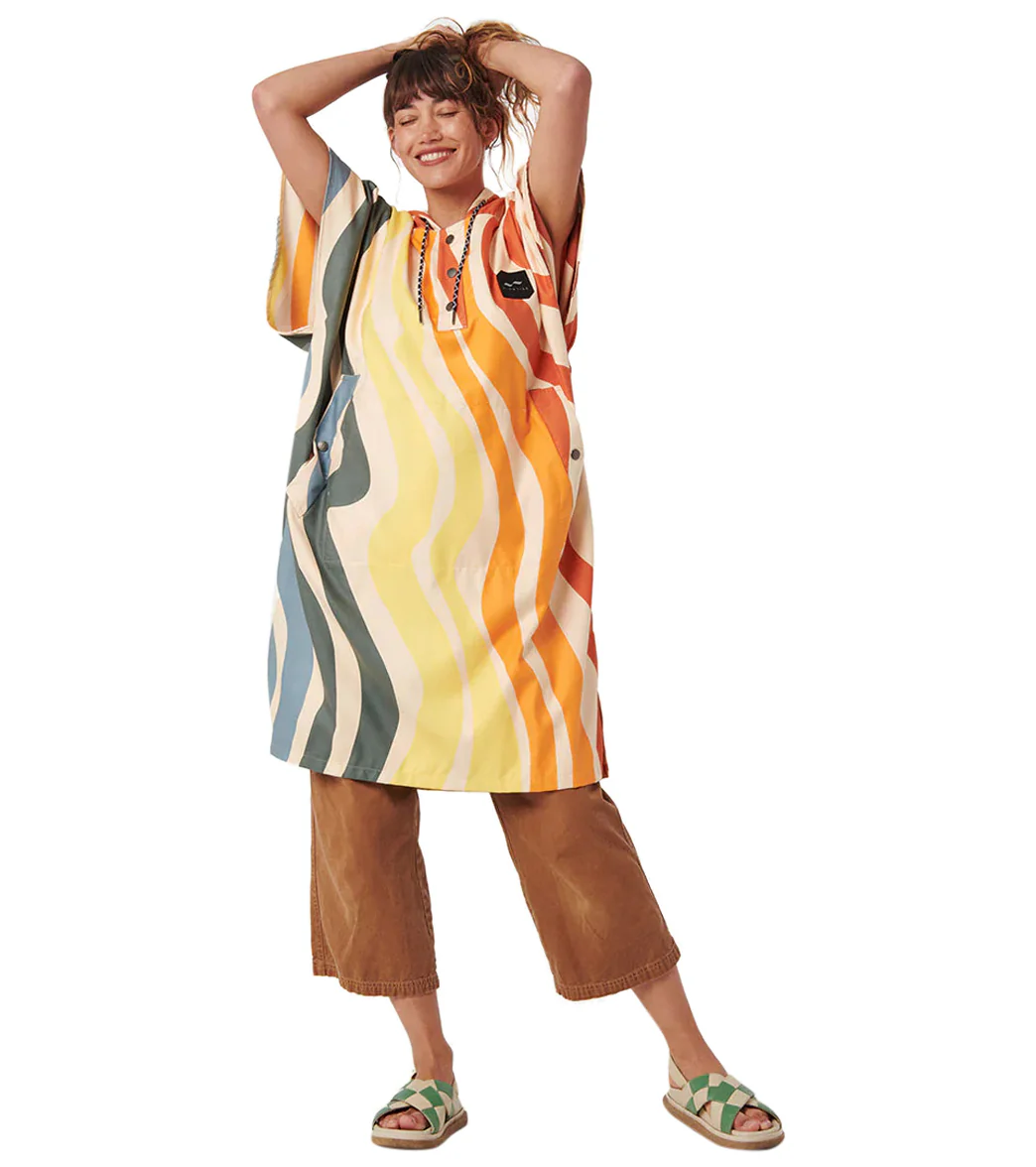 Slowtide Unisex Textured Waves Quick Dry Changing Poncho - Image 4