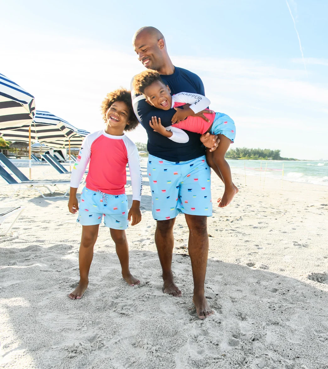 Snapper Rock Boys' Maritime Fliers Volley Swim Trunk (Toddler, Little Kid, Big Kid) - Image 5