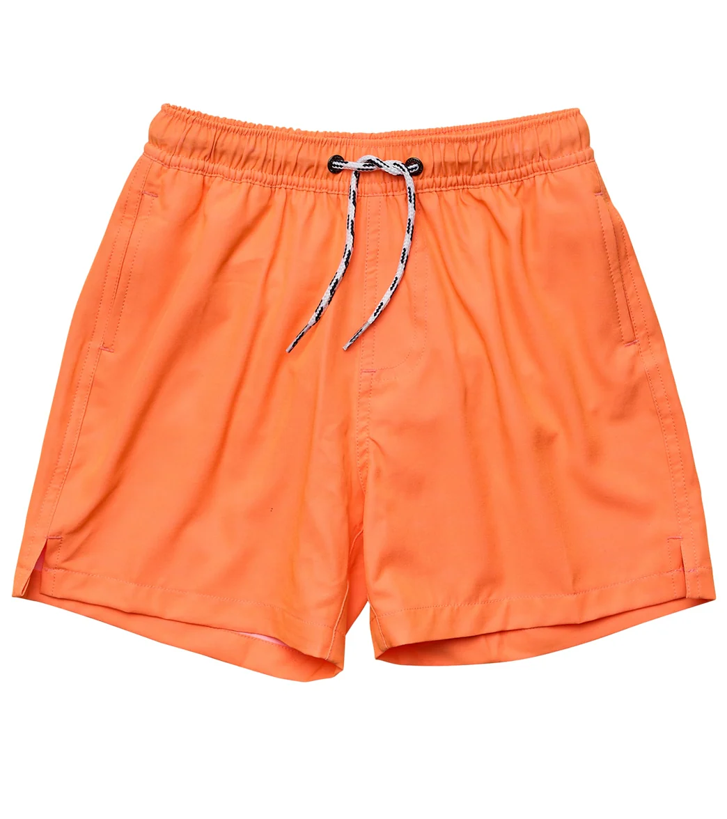 Snapper Rock Boys' Tangerine Swim Trunks (Toddler, Little Kid, Big Kid) - Image 7
