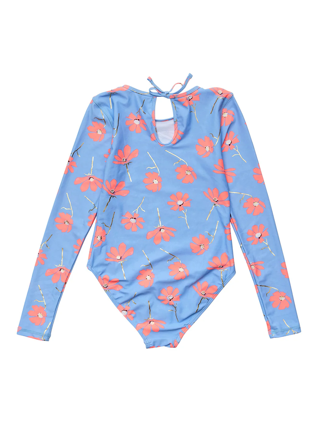 Snapper Rock Girls' Beach Bloom Long Sleeve One Piece Swimsuit (Toddler, Little Kid, Big Kid) - Image 2