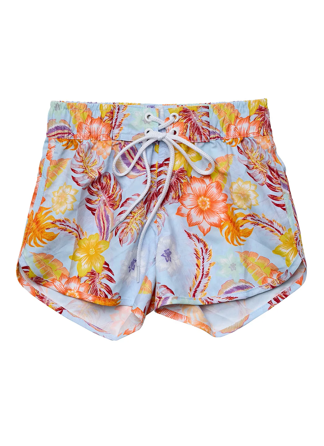 Snapper Rock Girls' Boho Tropical Board Shorts (Big Kid) - Image 8