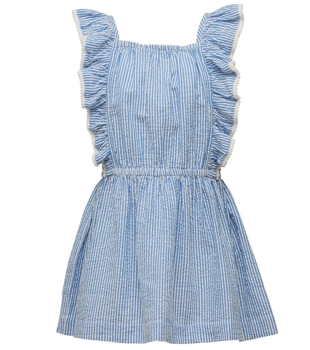 Snapper Rock Girls' Cornflower Frilled Beach Dress (Toddler, Little Kid) - Image 6