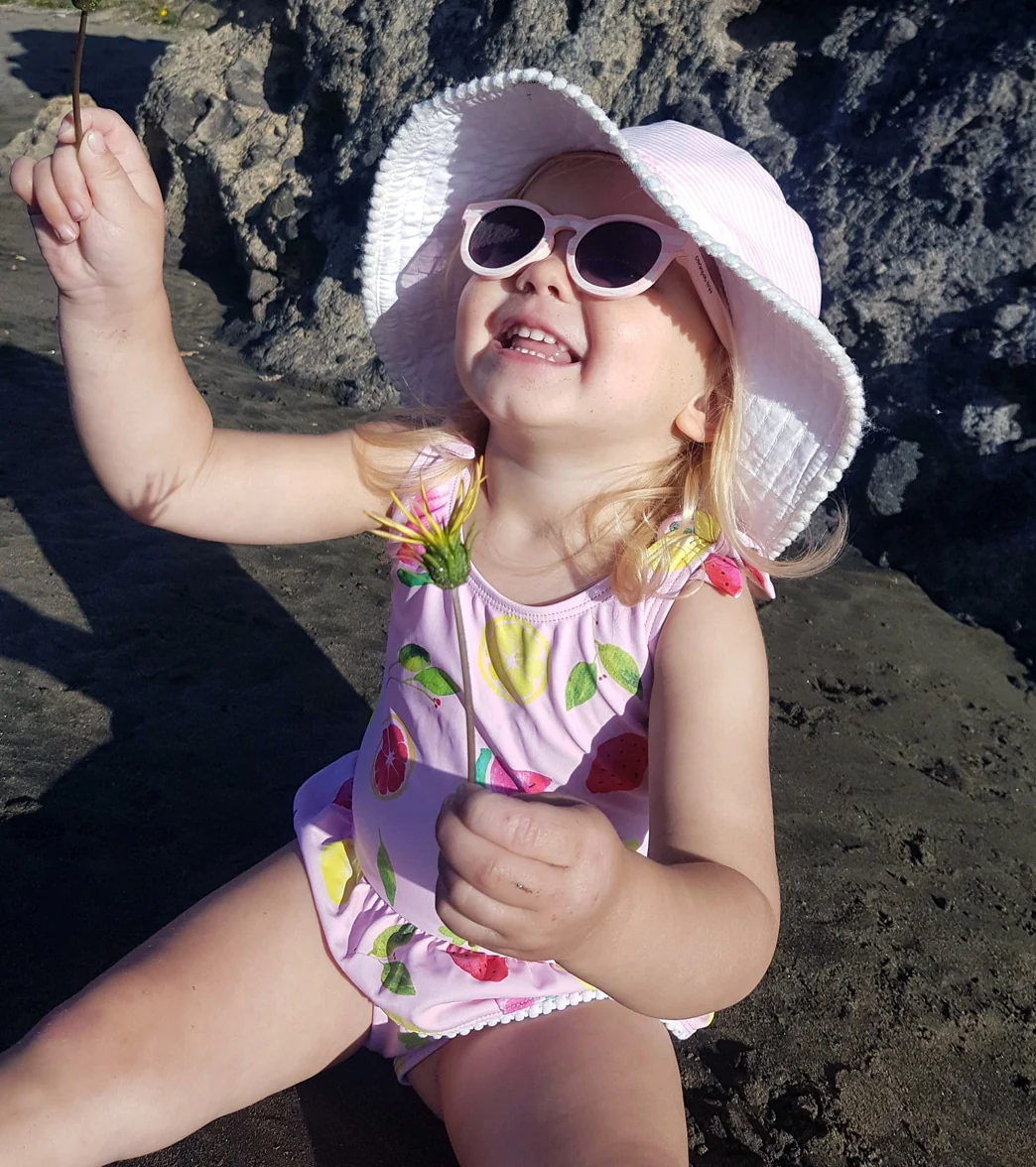 Snapper Rock Girls' Fruit Fiesta One Piece Skirt Swimsuit (Baby, Toddler) - Image 4