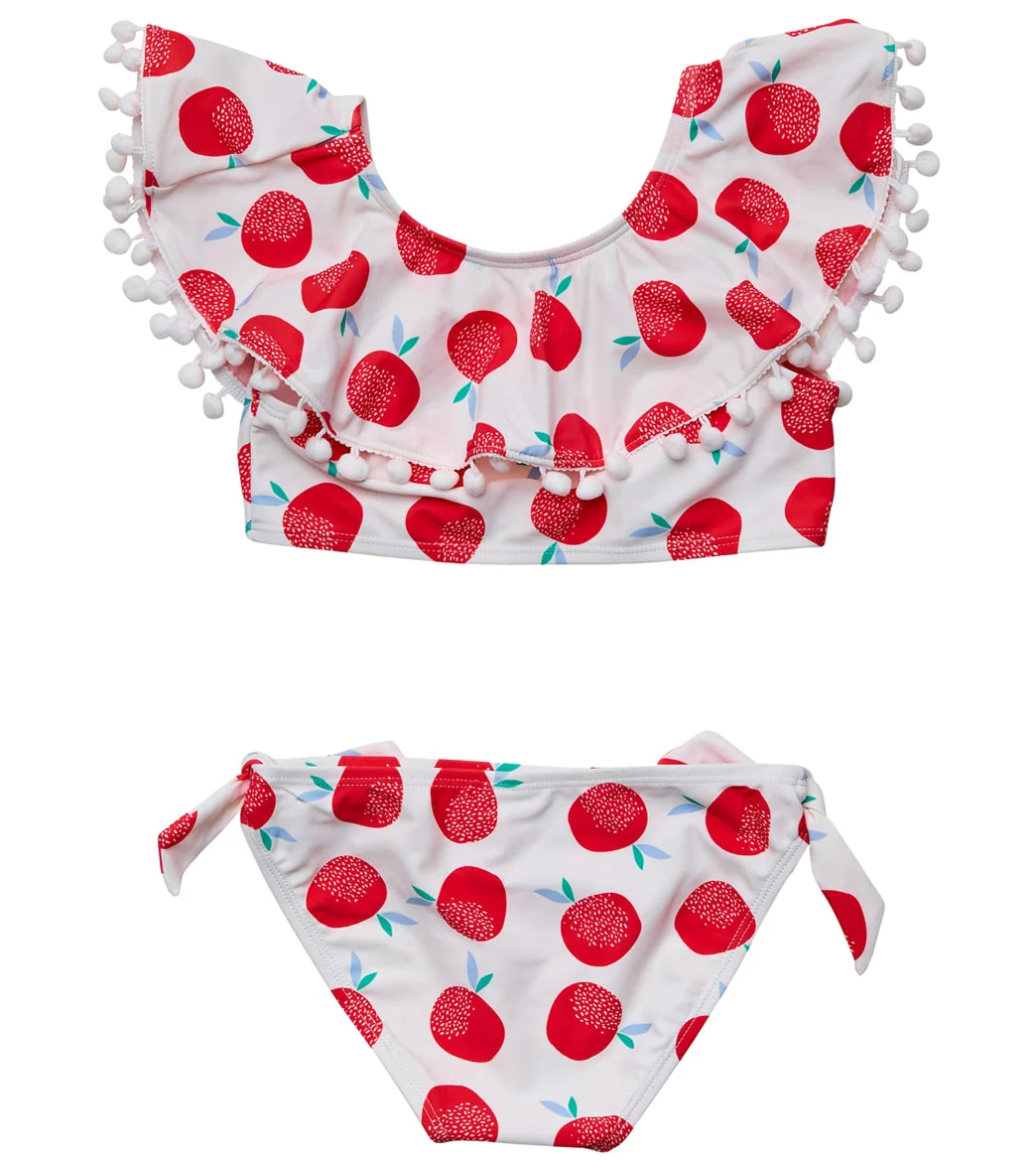 Snapper Rock Girls' Juicy Fruit Flounce Two Piece Bikini Set (Toddler, Little Kid, Big Kid) - Image 2