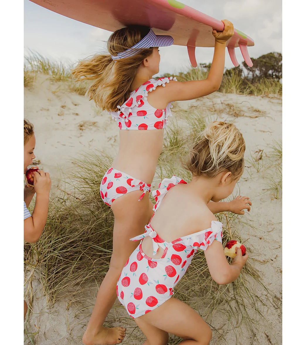 Snapper Rock Girls' Juicy Fruit Flounce Two Piece Bikini Set (Toddler, Little Kid, Big Kid) - Image 3