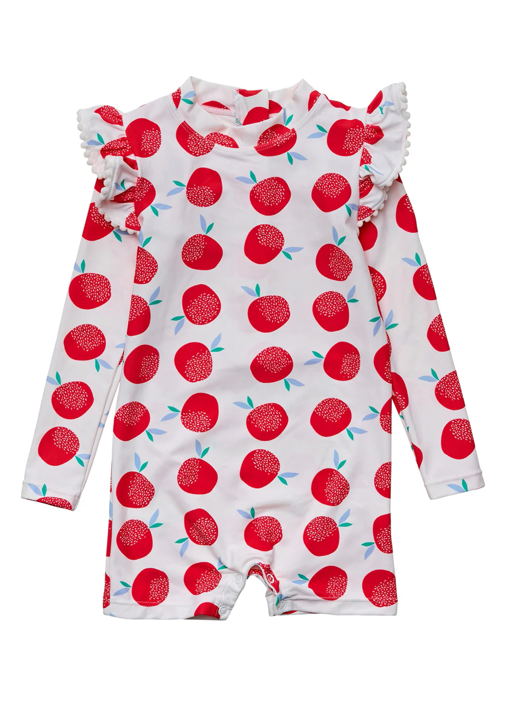 Snapper Rock Girls' Juicy Fruit Long Sleeve One Piece Swimsuit (Baby) - Image 2