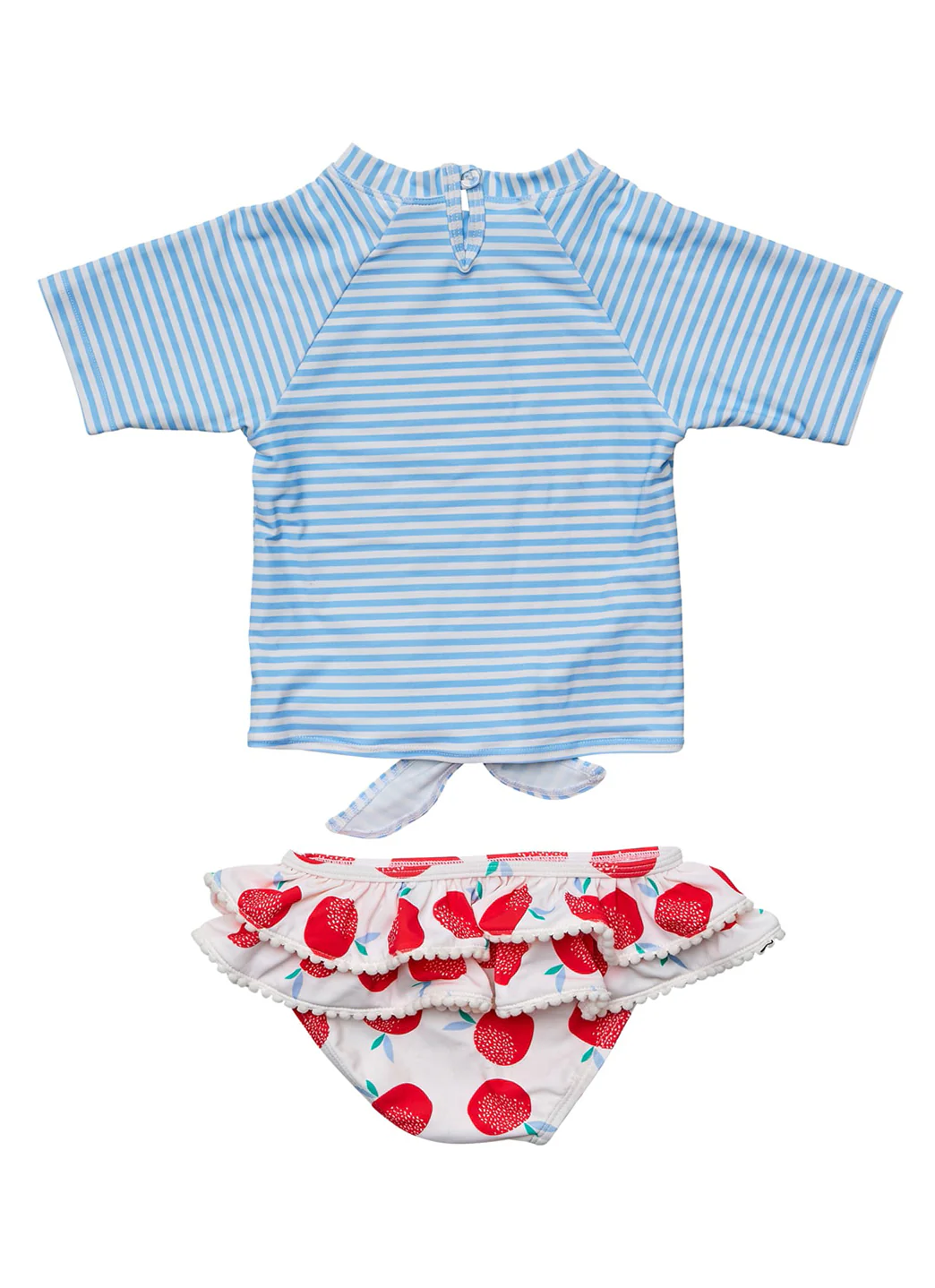 Snapper Rock Girls' Juicy Fruit Short Sleeve Rashguard Set (Baby, Toddler, Little Kid) - Image 2