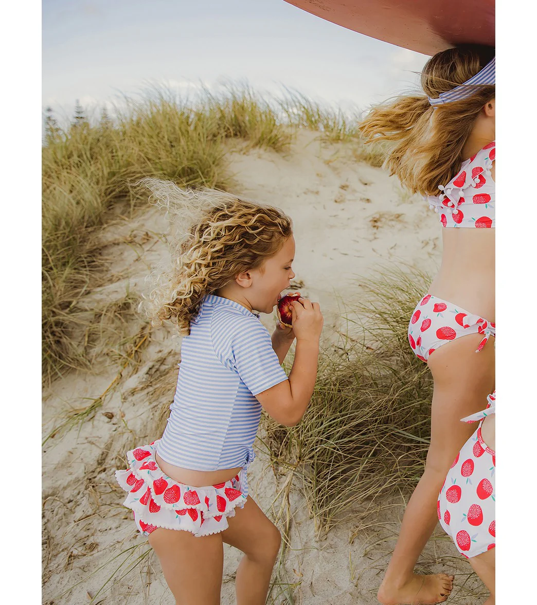 Snapper Rock Girls' Juicy Fruit Short Sleeve Rashguard Set (Baby, Toddler, Little Kid) - Image 5