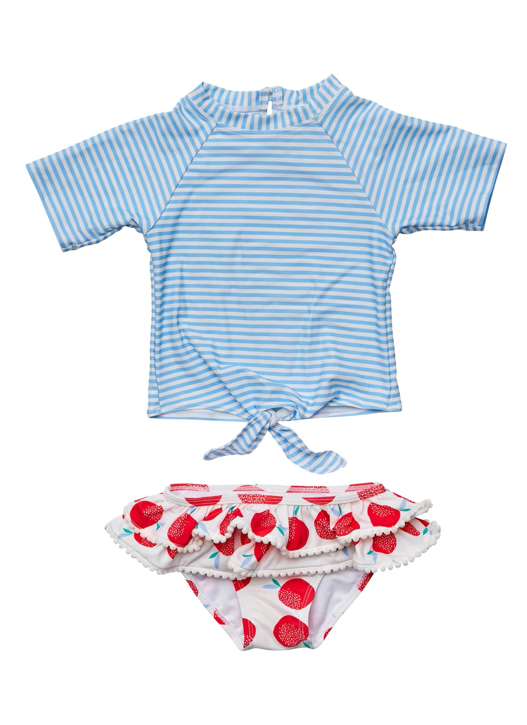 Snapper Rock Girls' Juicy Fruit Short Sleeve Rashguard Set (Baby, Toddler, Little Kid) - Image 8