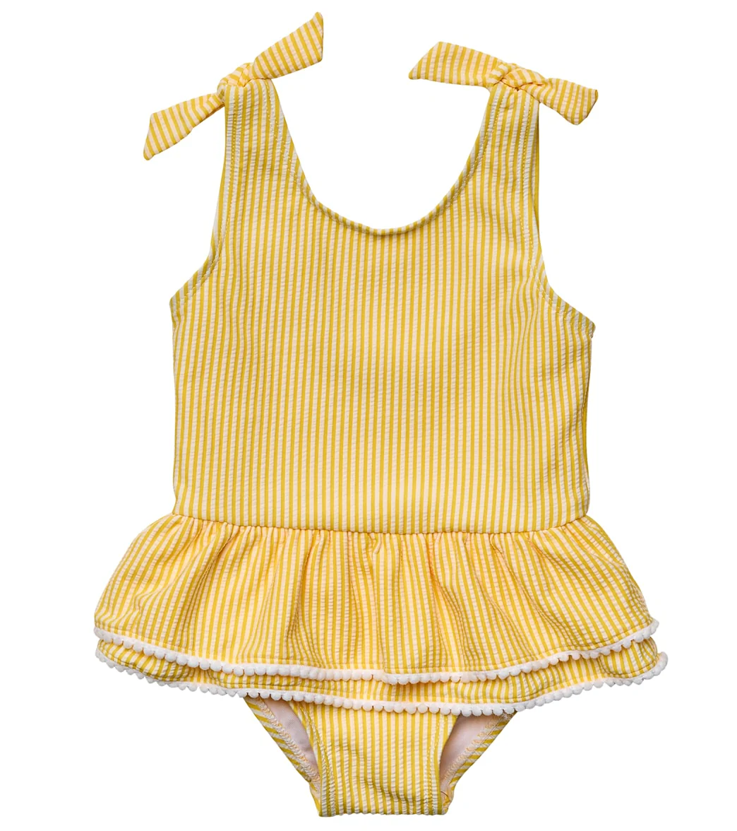 Snapper Rock Girls' Marigold Stripe Skirt One Piece Swimsuit (Baby, Toddler, Little Kid) - Image 6