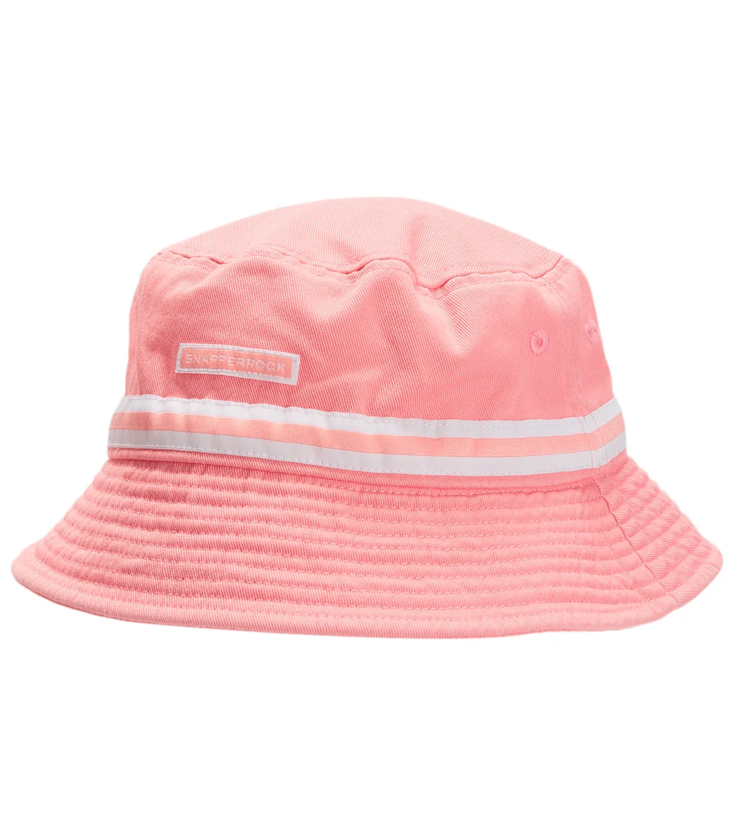 Snapper Rock Girls' Pink Surf Bucket Hat - Image 6
