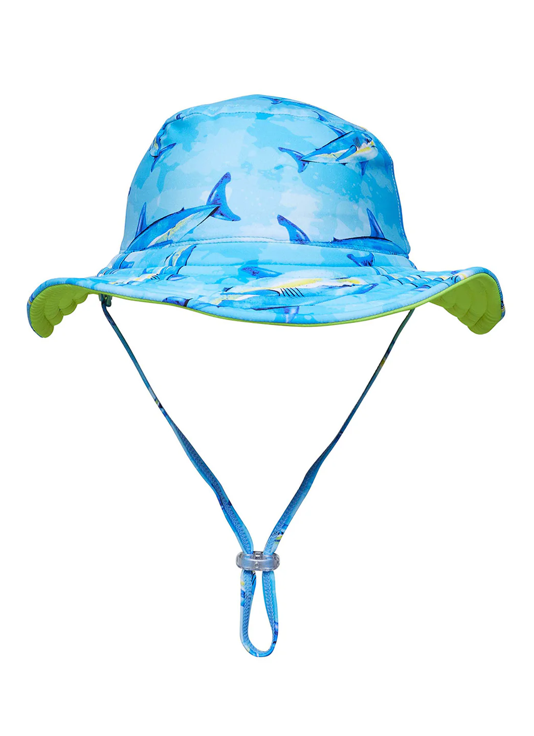 Snapper Rock Kids' Jawsome Waves Reversible Bucket Hat - Image 2