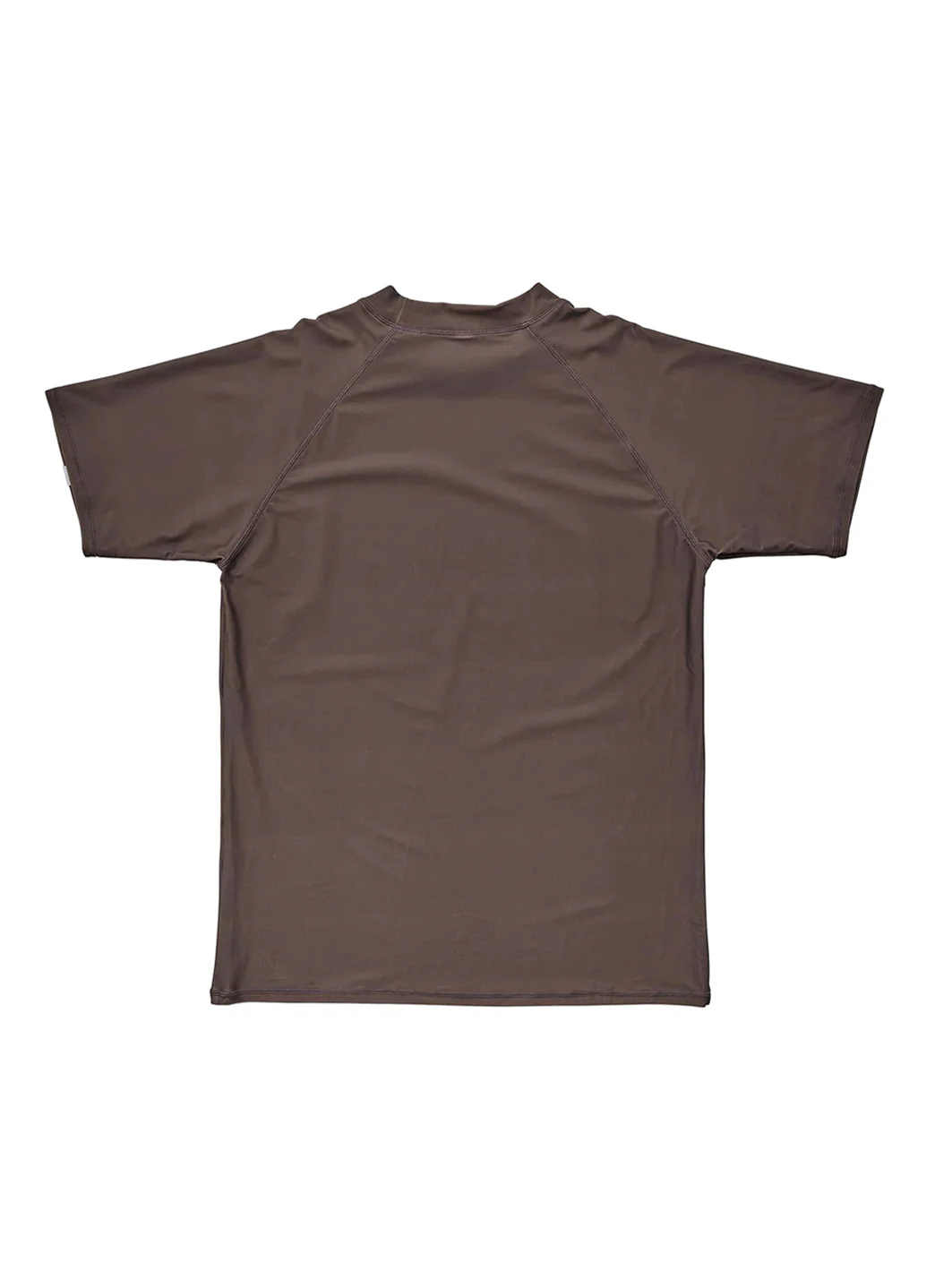 Snapper Rock Men's Chocolate Sustainable Short Sleeve Rash Guard - Image 4