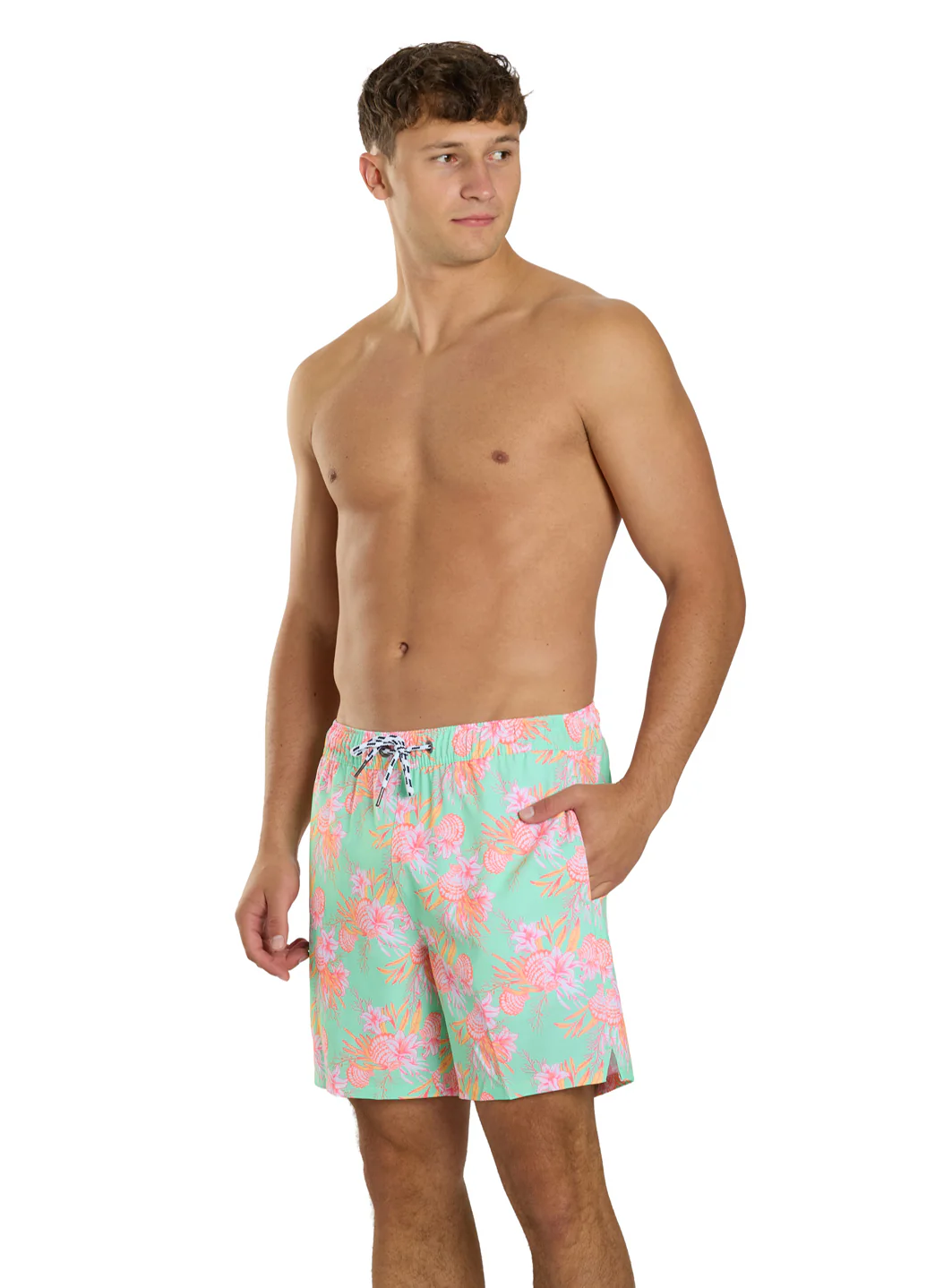 Snapper Rock Men's Coastal Shells 19" Swim Trunk - Image 4