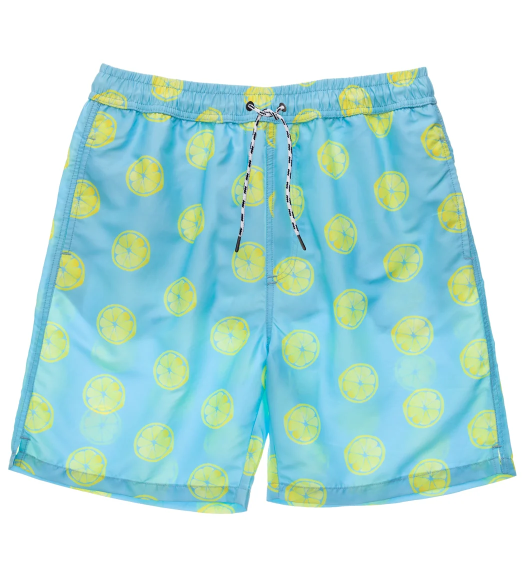Snapper Rock Men's Lemon Slice Swim Trunks - Image 6