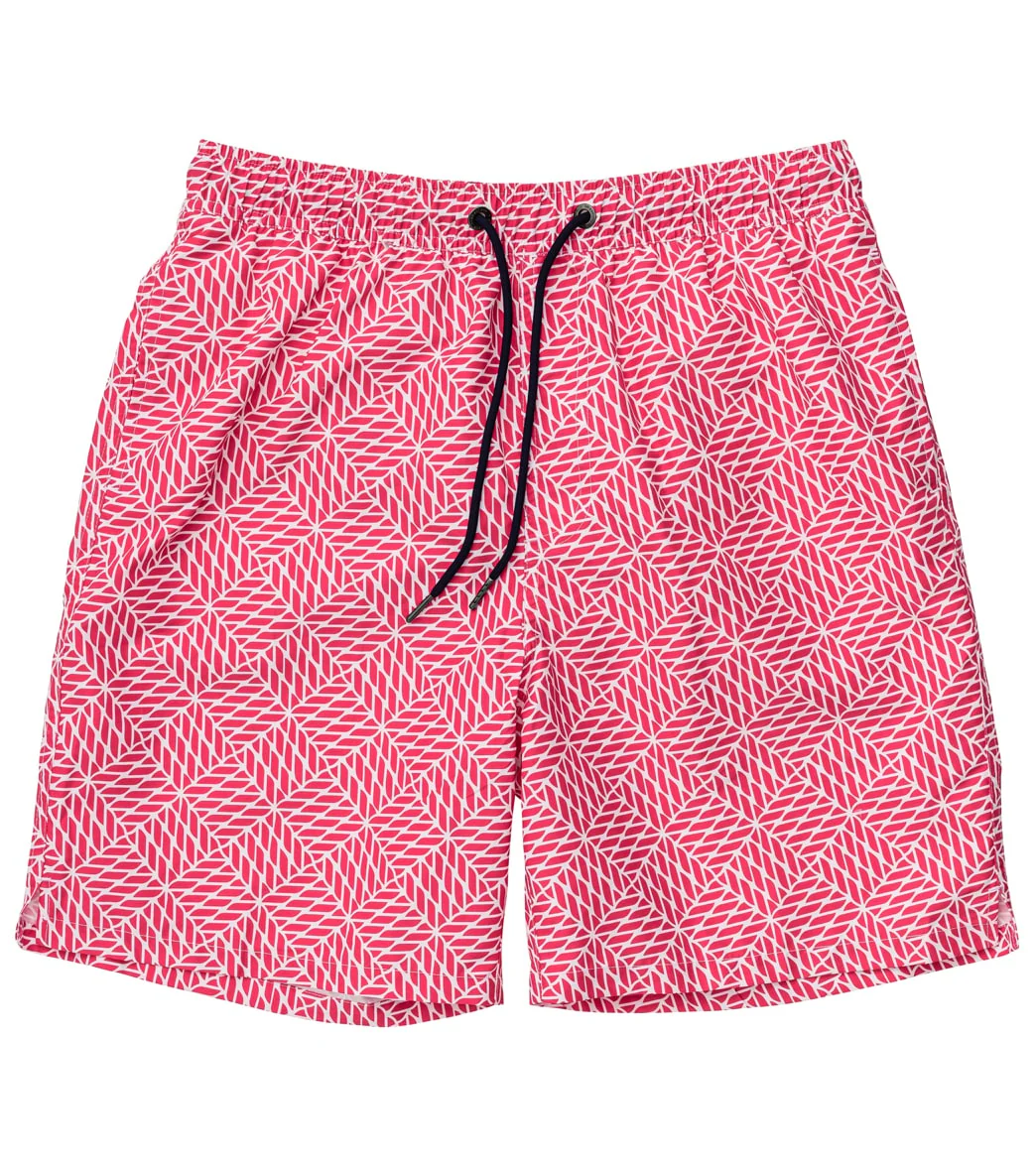 Snapper Rock Men's Nautical Knots Swim Trunks - Image 7