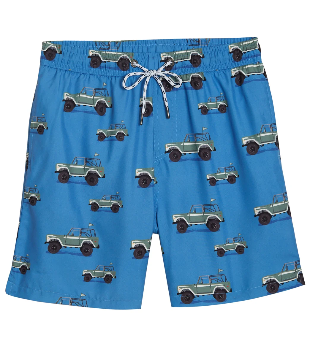 Snapper Rock Men's Surf Safari Swim Trunks - Image 5