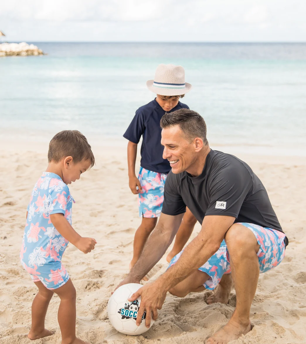 Snapper Rock Men's Turtle Tide Swim Trunks - Image 4