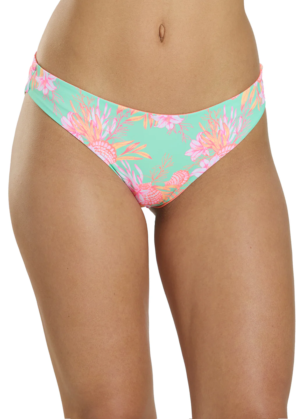 Snapper Rock Women's Coastal Shells Reversible Bikini Bottom - Image 3