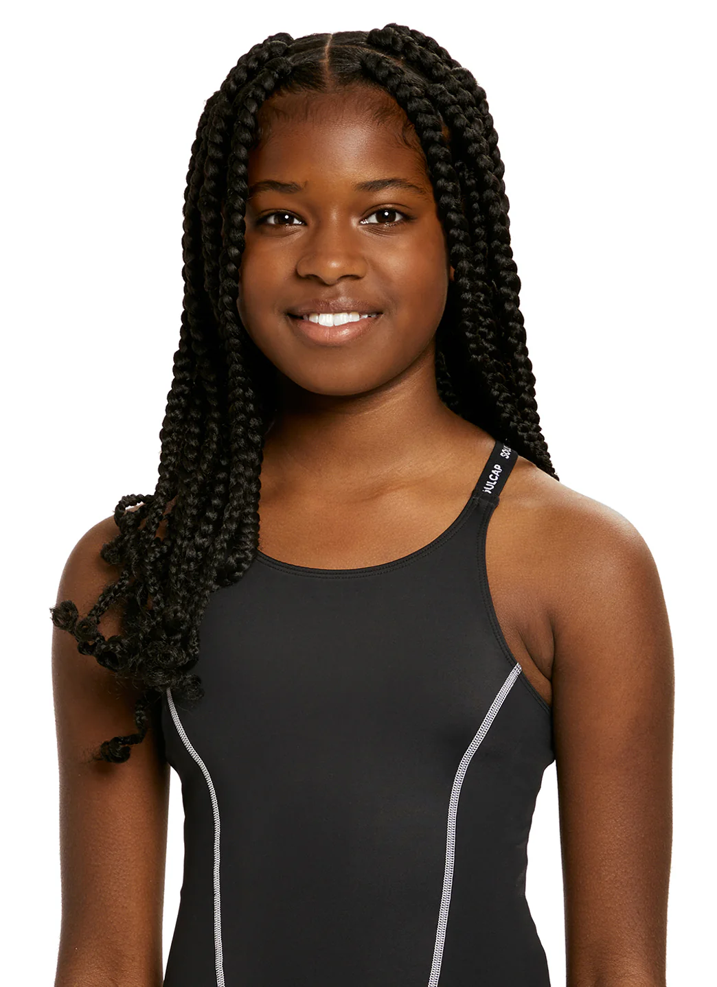 SOUL CAP Children's Swim Cap For Long Hair - Image 30