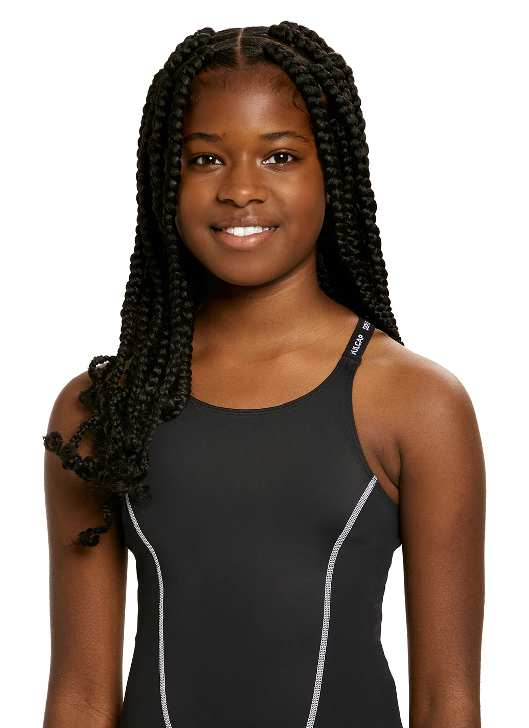 SOUL CAP Children's Swim Cap For Long Hair - Image 4