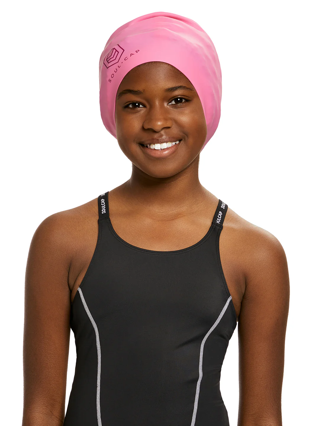 SOUL CAP Children's Swim Cap For Long Hair - Image 5