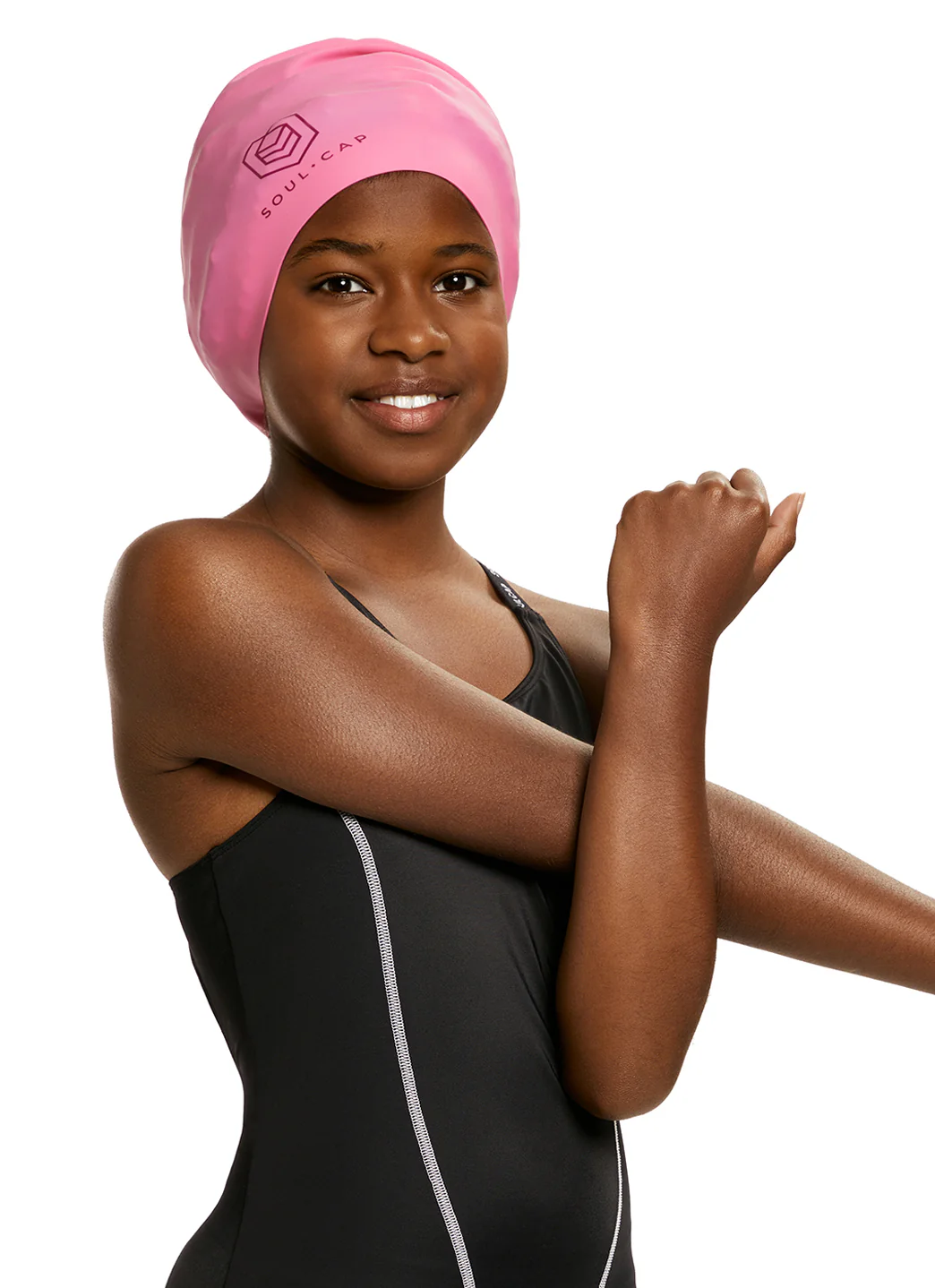 SOUL CAP Children's Swim Cap For Long Hair - Image 6