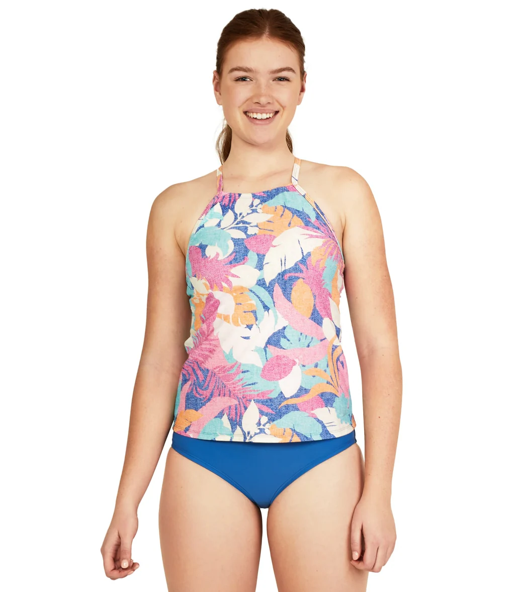 Speedo Active Women's High Neck Tankini Top - Image 7