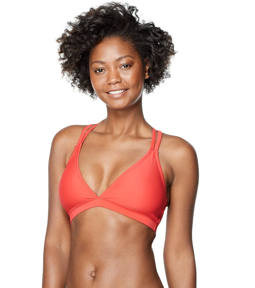 Speedo Active Women's V-Neck Double Strap Bikini Top - Image 11