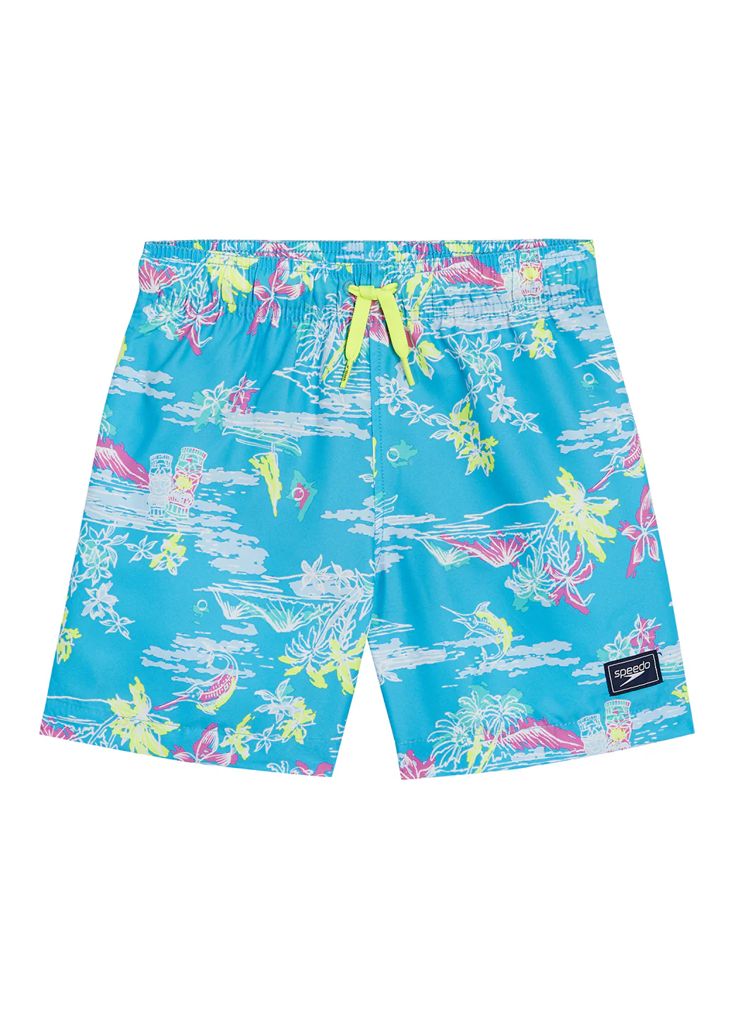 Speedo Boys' 15" Redondo Volley Printed Swim Trunks (Little Kid, Big Kid) - Image 26