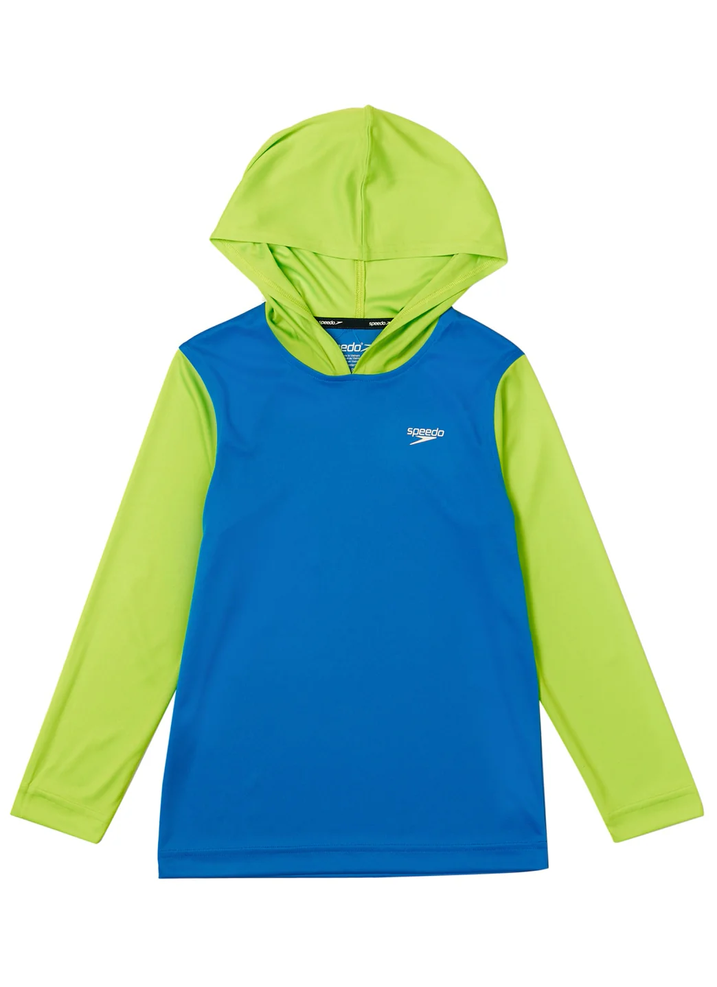 Speedo Boys' Hooded Long Sleeve Swim Shirt (Big Kid) - Image 9