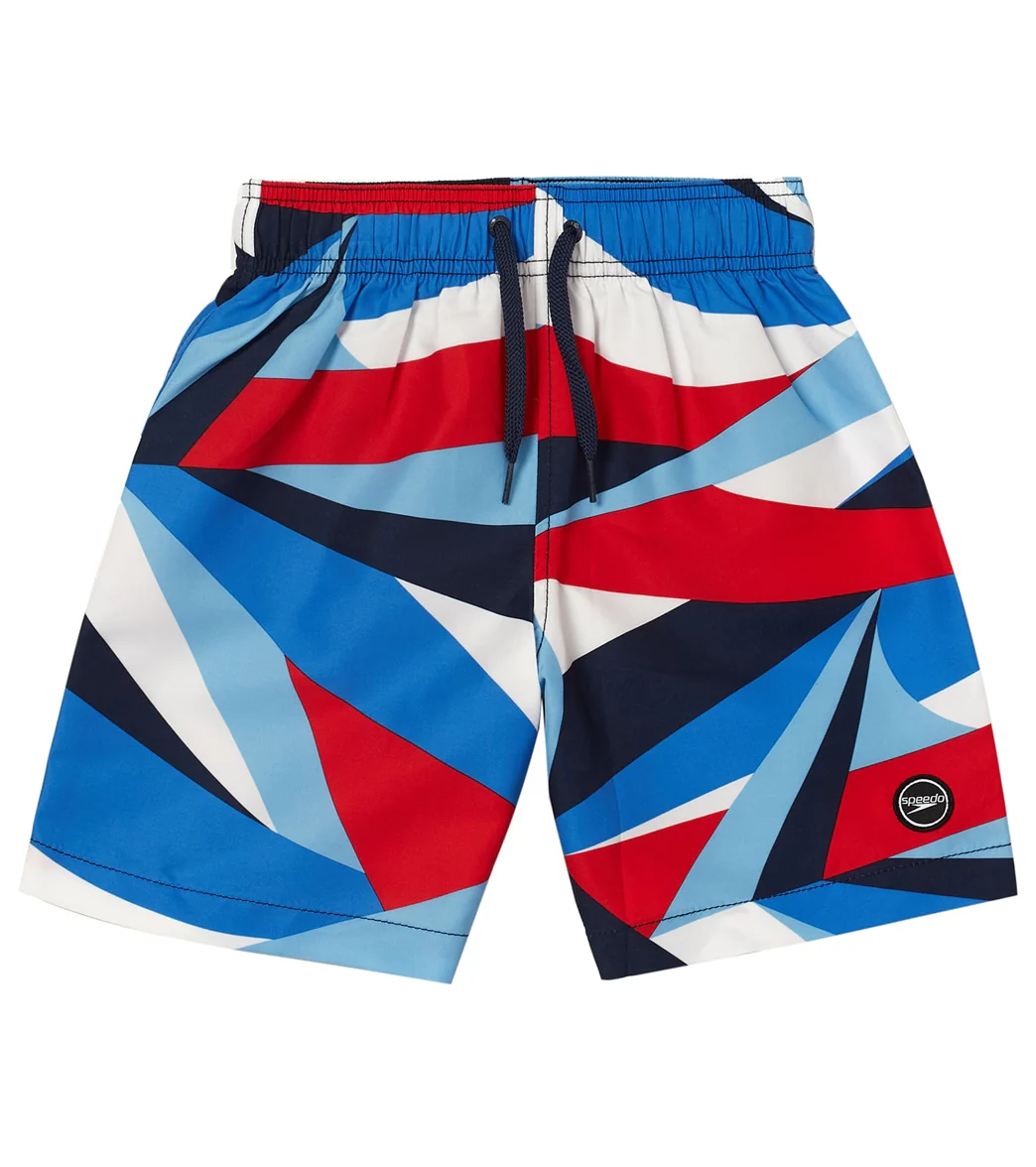 Speedo Boy's Printed Volley 15" Swim Trunks (Little Kid, Big Kid) - Image 4
