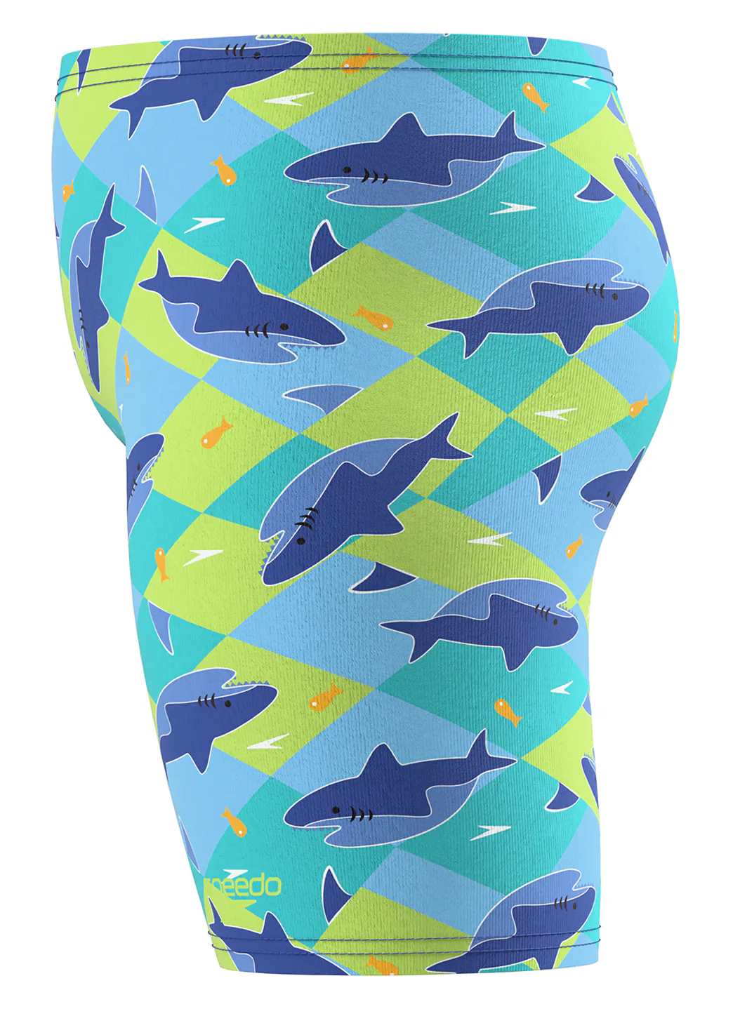 Speedo Boys' Shark Print Jammer Swimsuit (Baby, Toddler, Little Kid) - Image 4