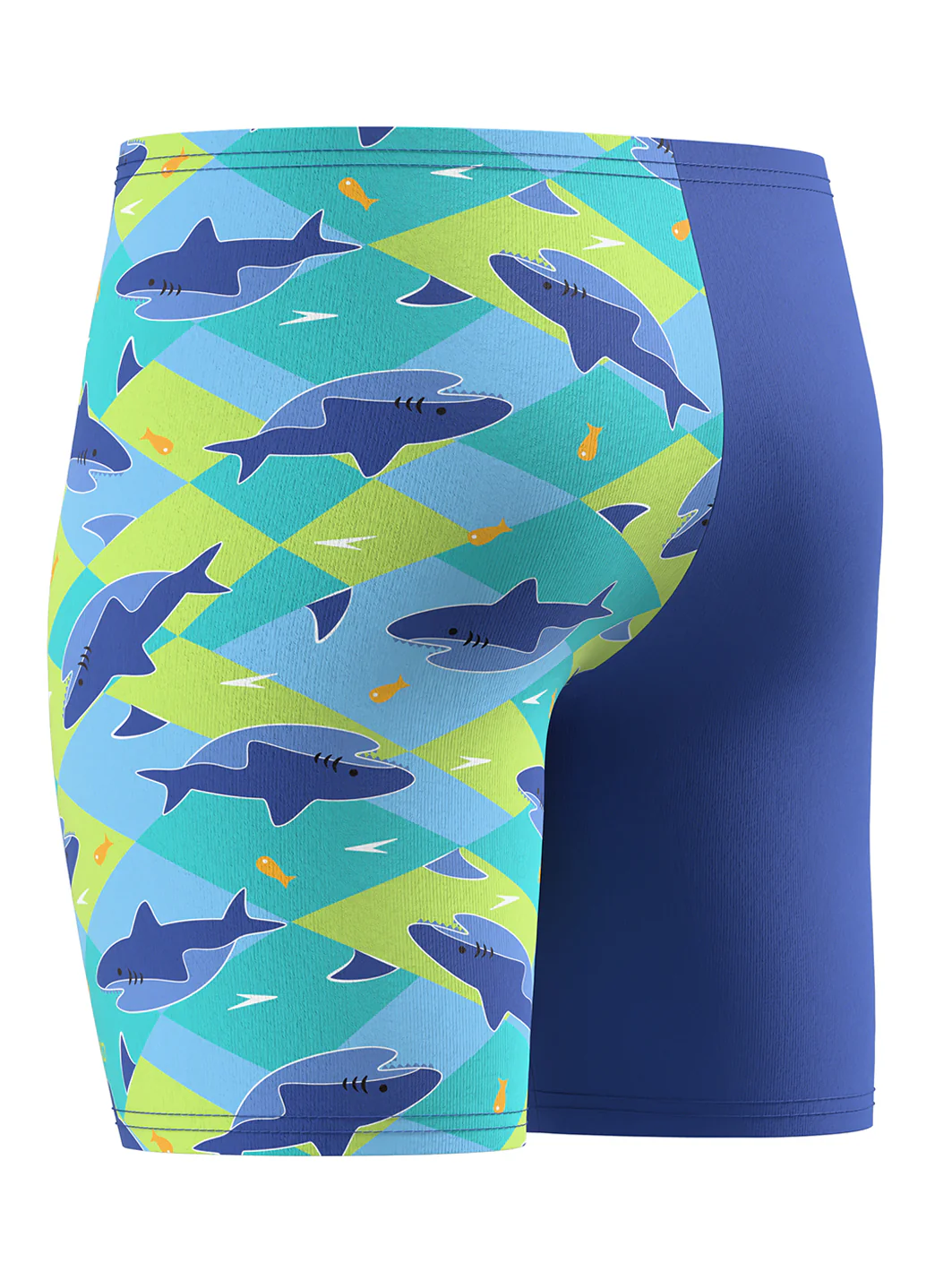 Speedo Boys' Shark Print Jammer Swimsuit (Baby, Toddler, Little Kid) - Image 5