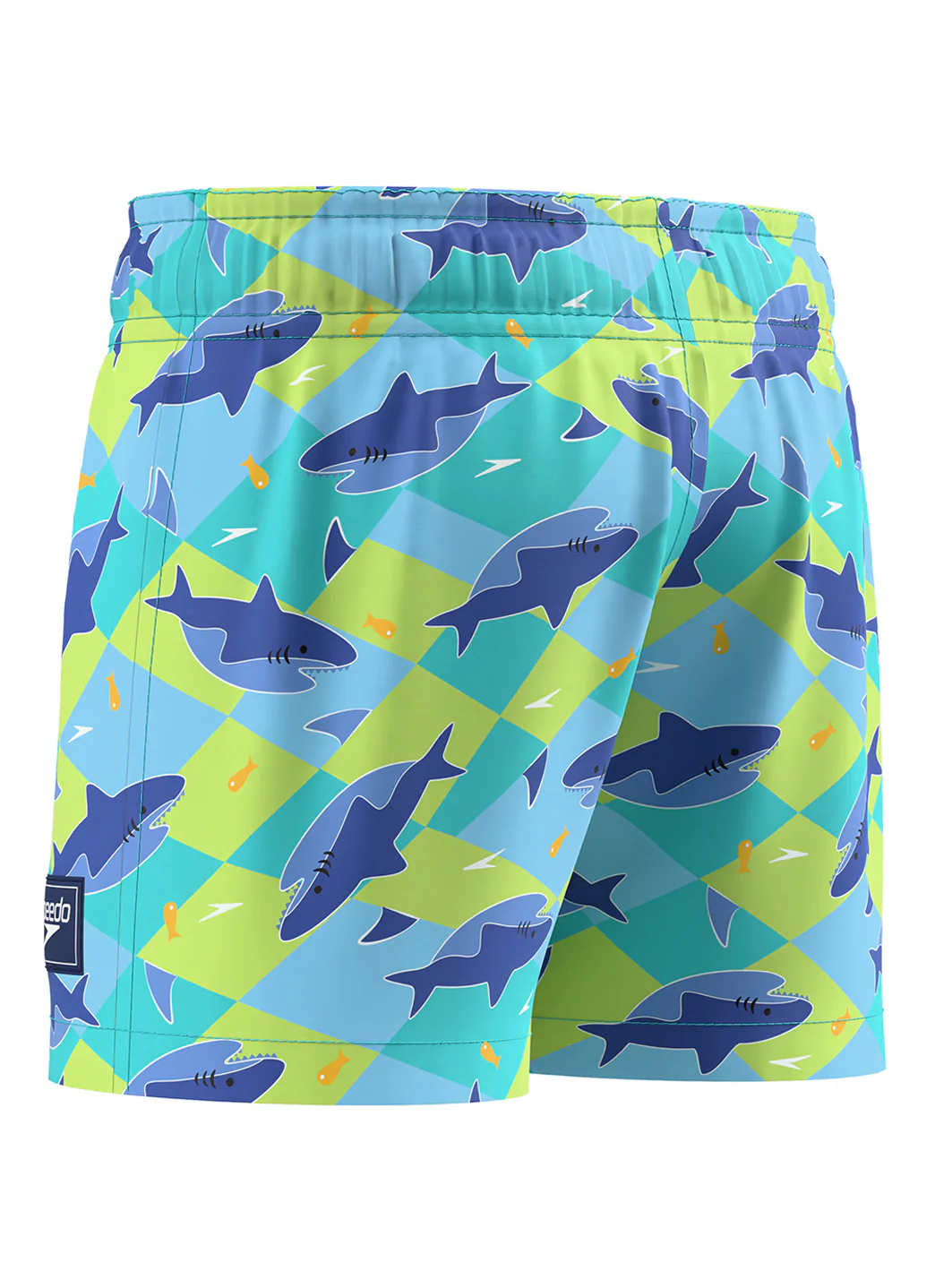Speedo Boys' Shark Print Swim Trunks (Baby, Toddler, Little Kid) - Image 4