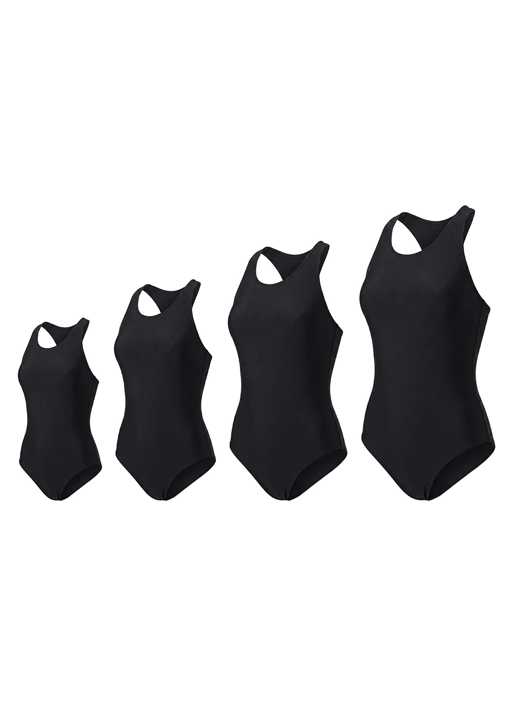 Speedo Fit Kit Thick Strap One Piece Swimsuit (80% Poly) - Image 4