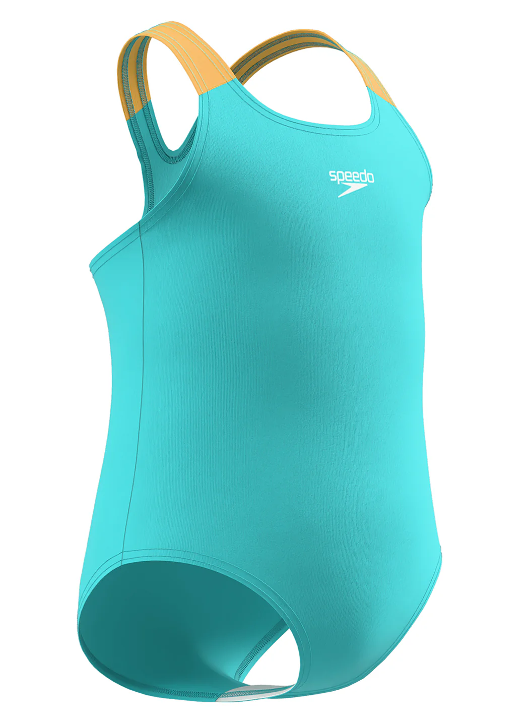 Speedo Girls' Color Block Medalist One Piece Swimsuit (Baby, Toddler, Little Kid) - Image 10