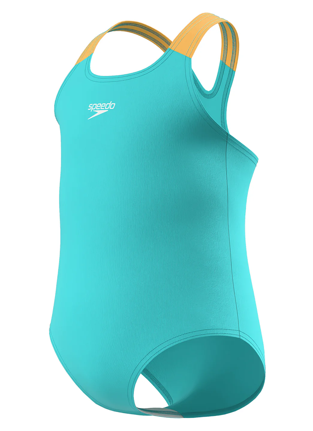 Speedo Girls' Color Block Medalist One Piece Swimsuit (Baby, Toddler, Little Kid) - Image 12