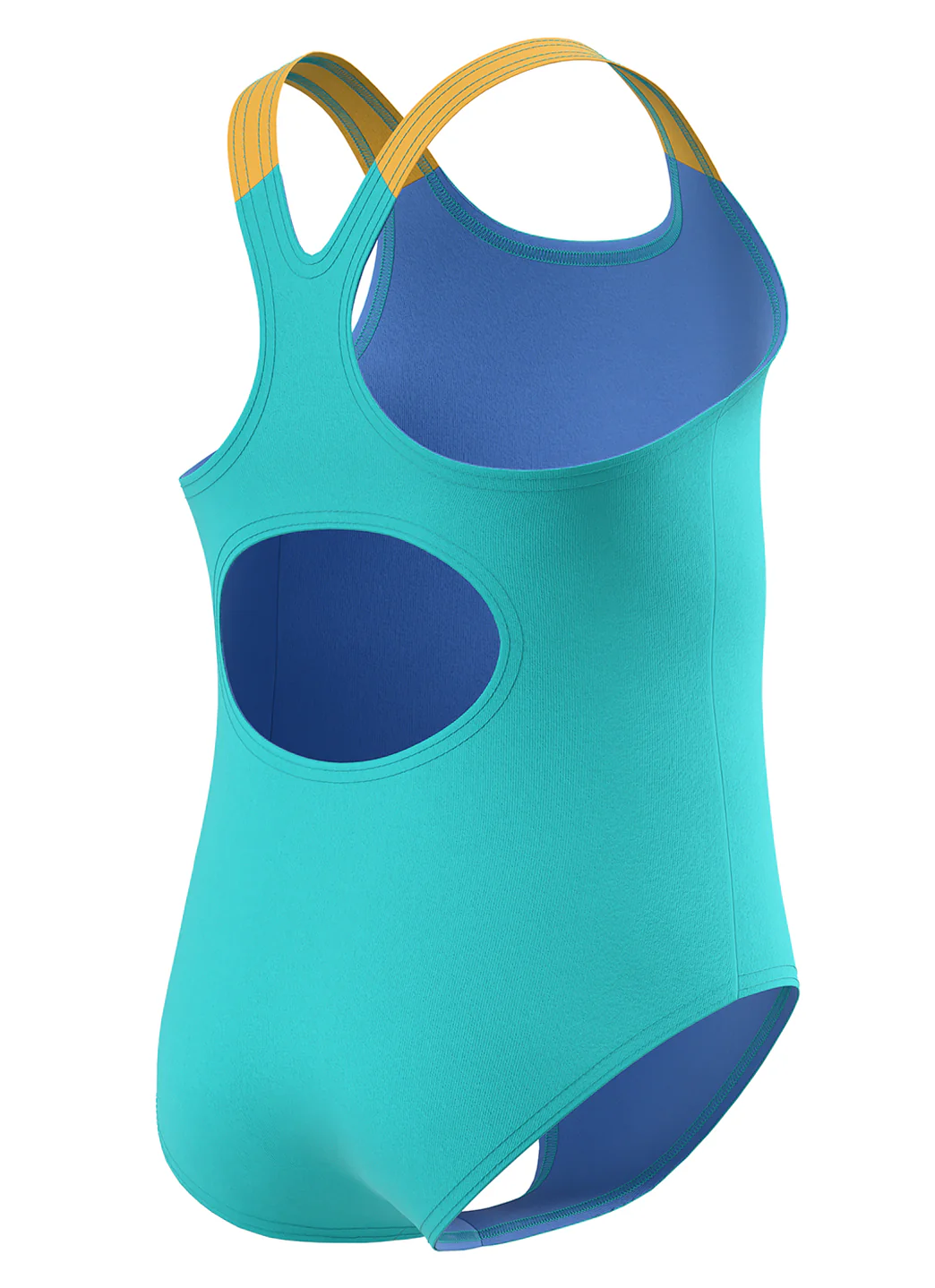 Speedo Girls' Color Block Medalist One Piece Swimsuit (Baby, Toddler, Little Kid) - Image 13