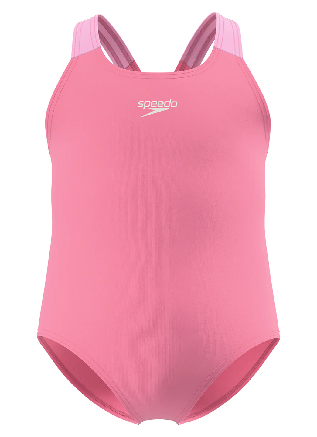 Speedo Girls' Color Block Medalist One Piece Swimsuit (Baby, Toddler, Little Kid) - Image 2