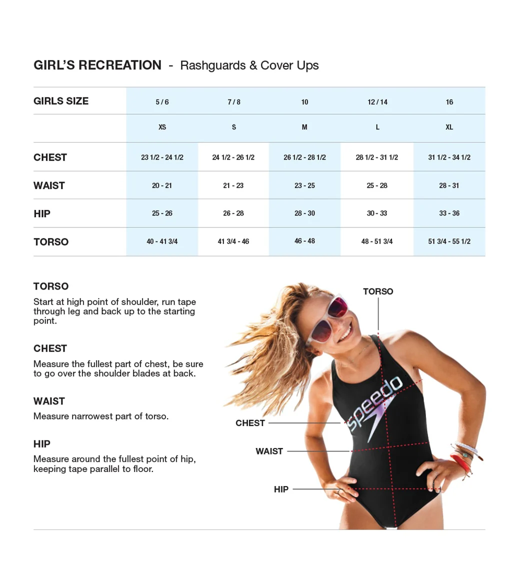 Speedo Girls' Long SleeveTwo Piece Rashguard Set (Baby, Toddler) - Image 16