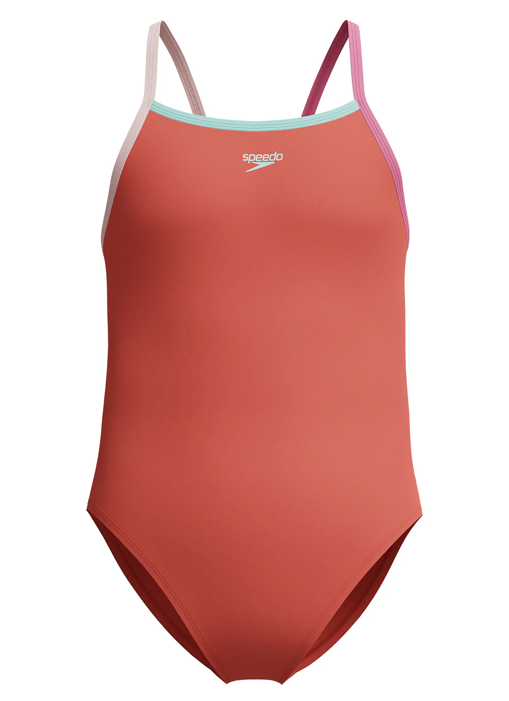 Speedo Girls' Solid Propel Back One Piece Swimsuit (Big Kid) - Image 8