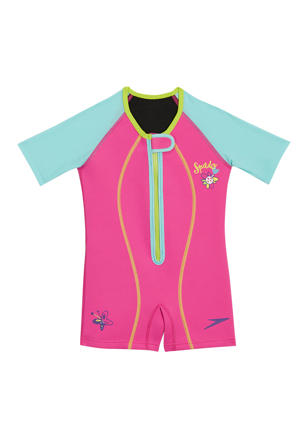 Speedo Kids' Learn to Swim UV 50+ Short Sleeve Thermal Suit (Toddler, Little Kid) - Image 3