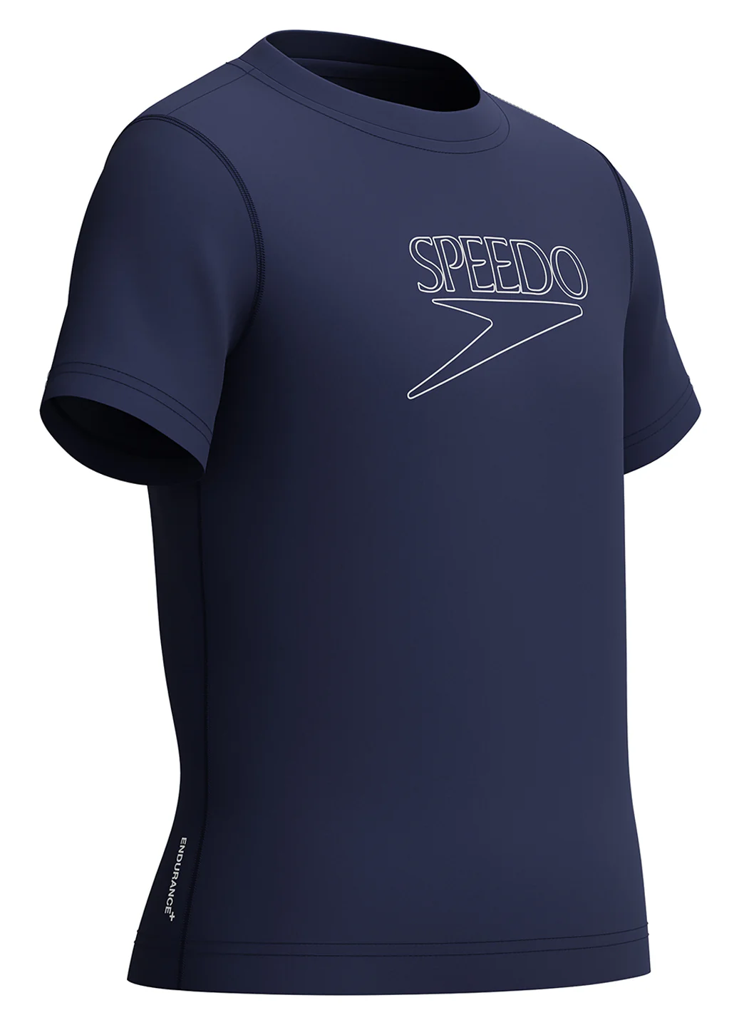 Speedo Kids' Unisex Short Sleeve Classic Logo Rash Guard (Toddler, Little Kid, Big Kid) - Image 3