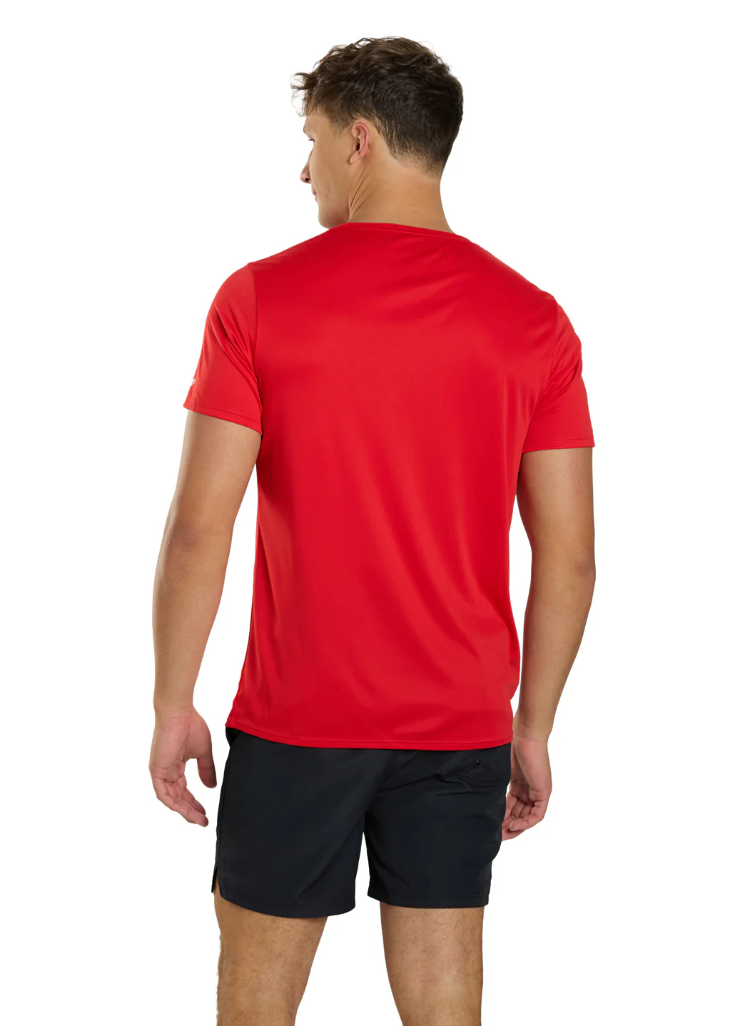 Speedo Lifeguard Men's Short Sleeve Solid Swim Tee - Image 4