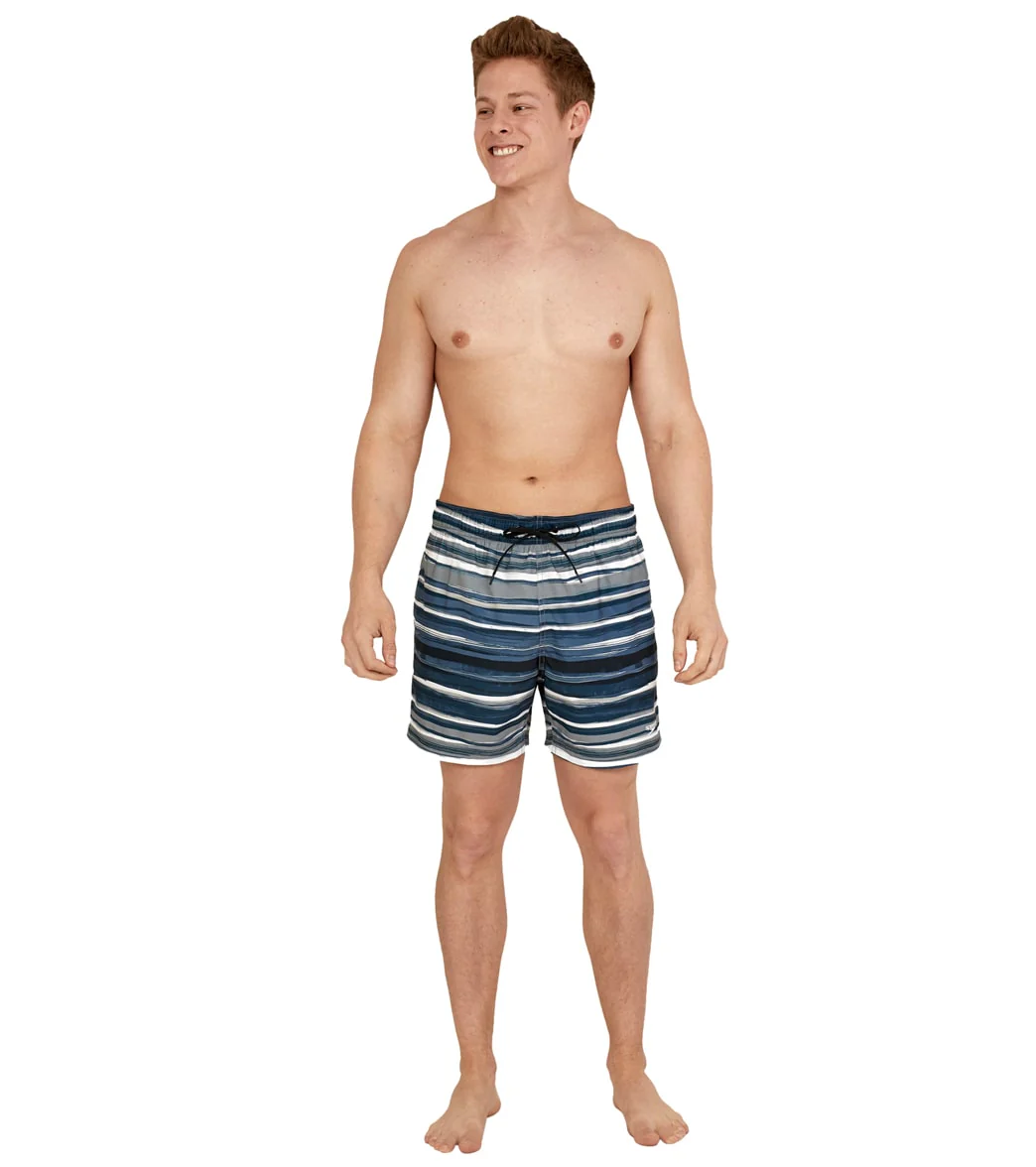 Speedo Men's 16" River Current Redondo Edge Comfort Liner Swim Trunks - Image 8