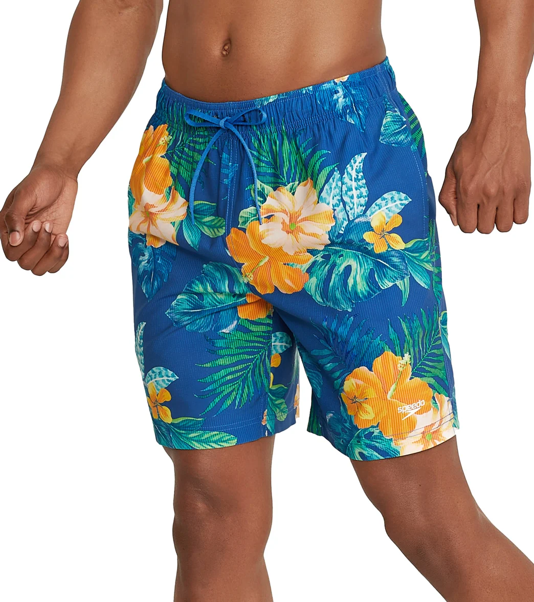 Speedo Men's 18" Printed Swim Trunks - Image 2